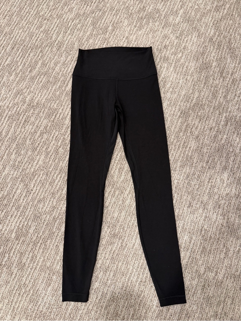 Lululemon Align High-Rise Leggings Black Size 6 Yoga Pants Nulu LW5CTES